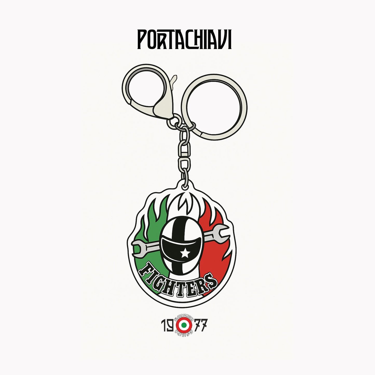 Portachiavi Fighters - Identità Bianconera