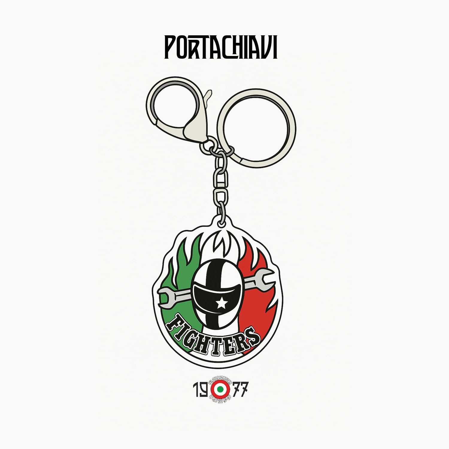 Portachiavi Fighters - Identità Bianconera